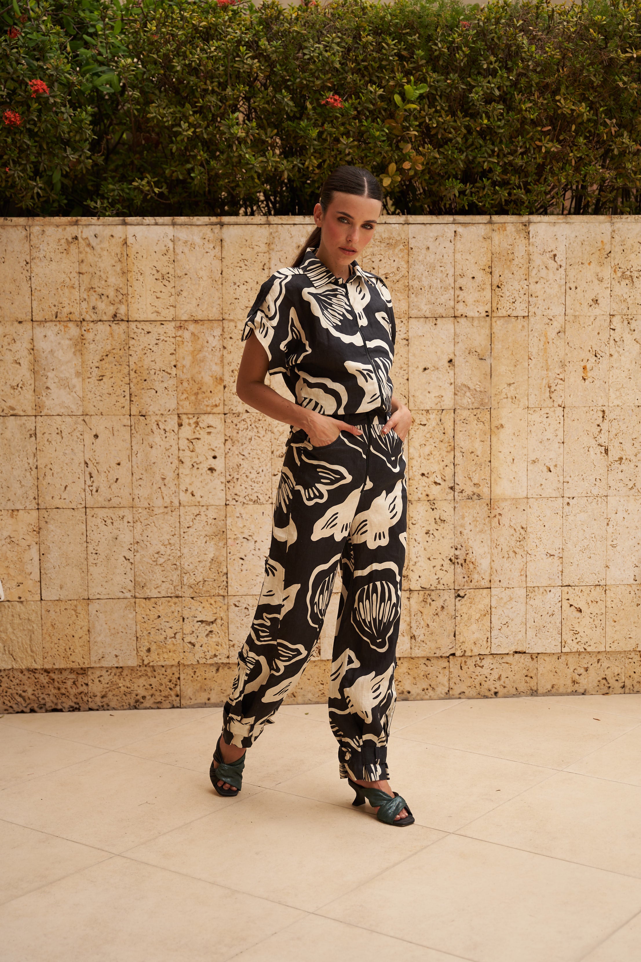 Jumpsuit Kauai Negro