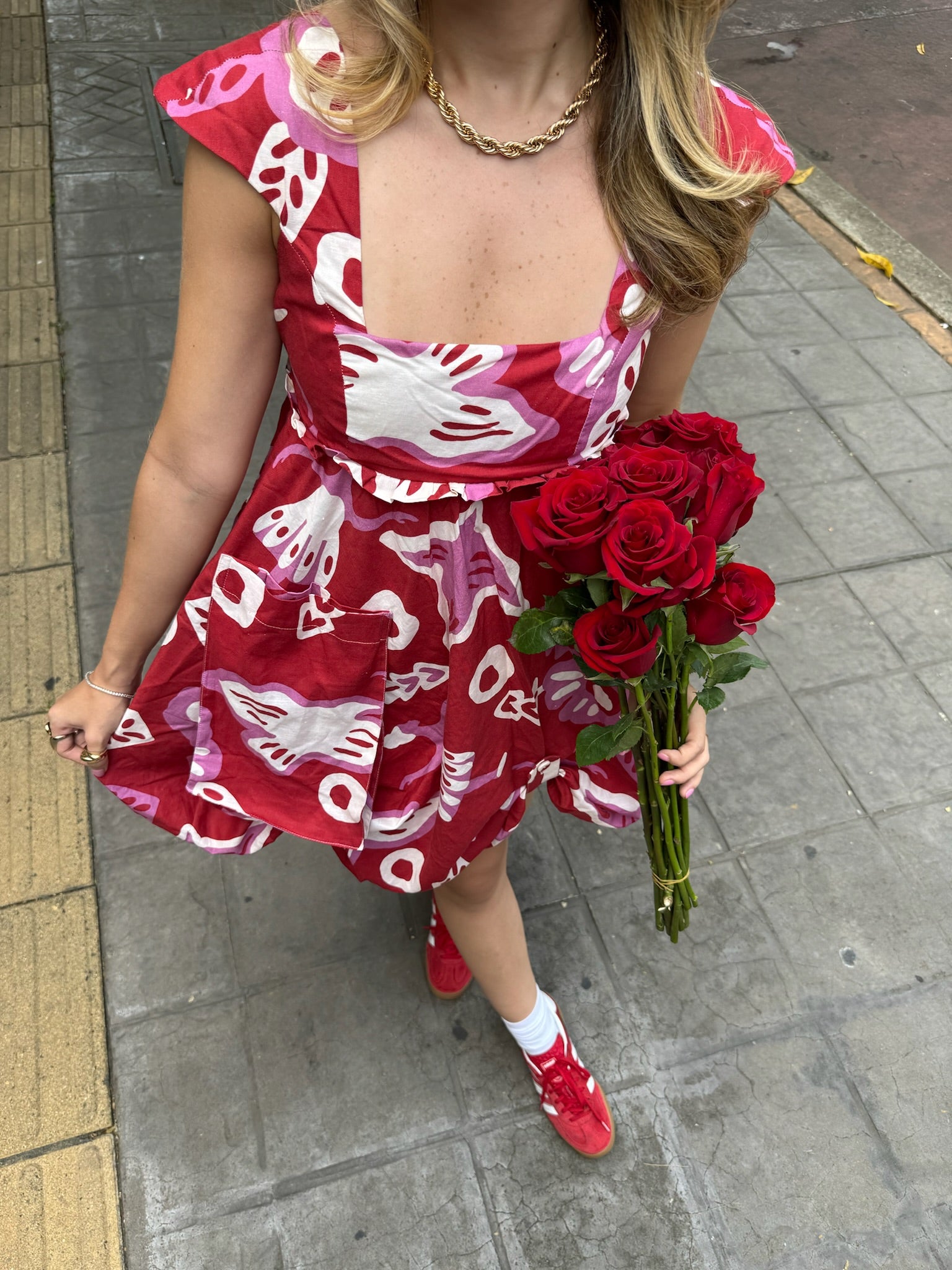 Vestido Paces Cherry