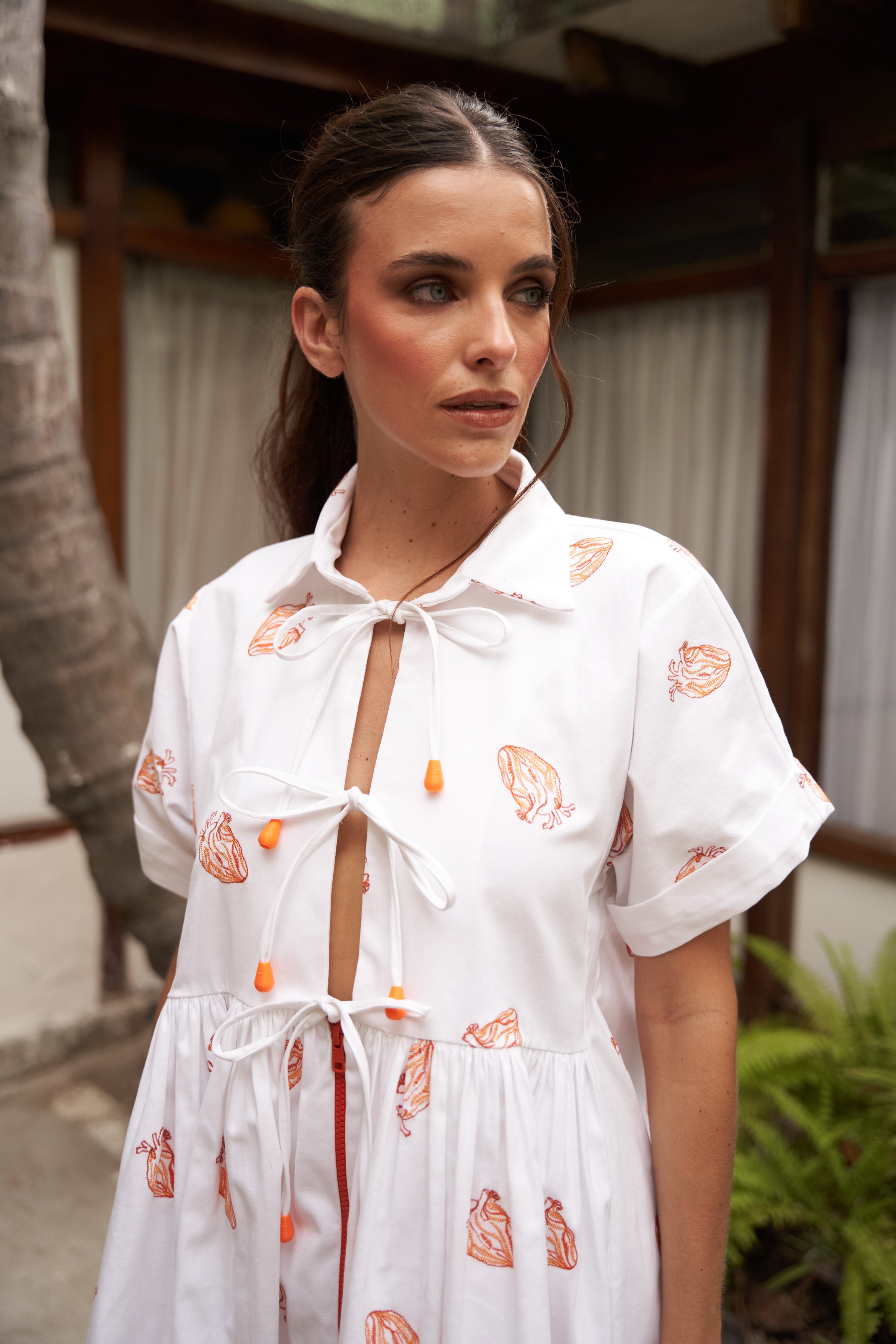 Vestido Fiji Bordado