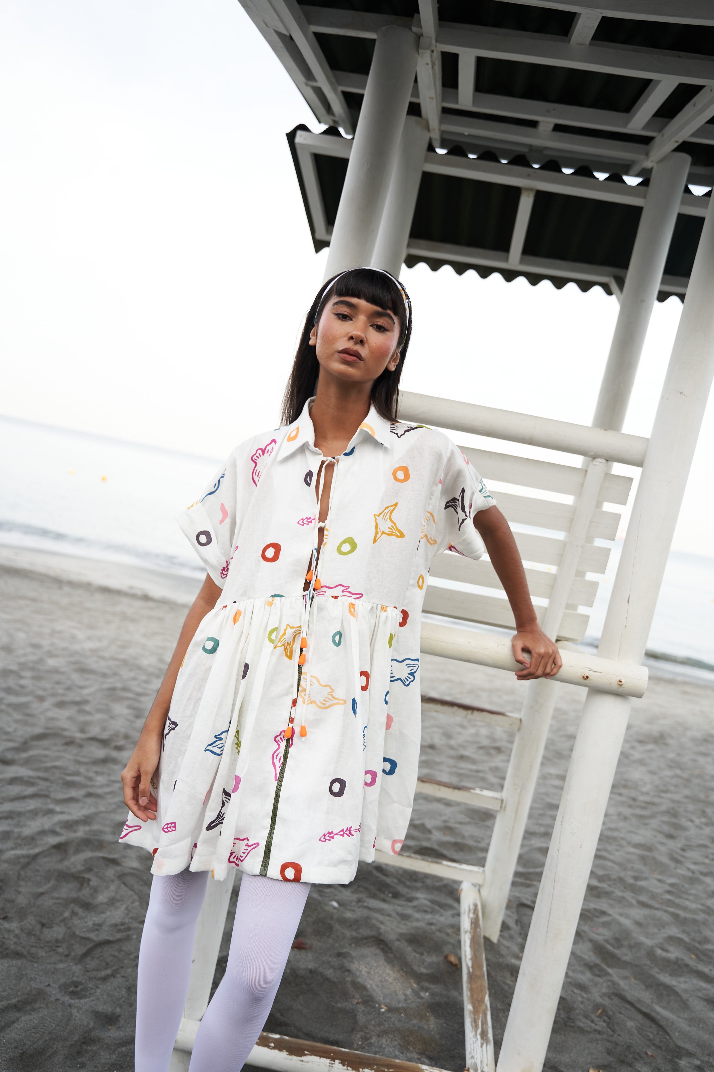 Vestido Fiji Mini Estampado