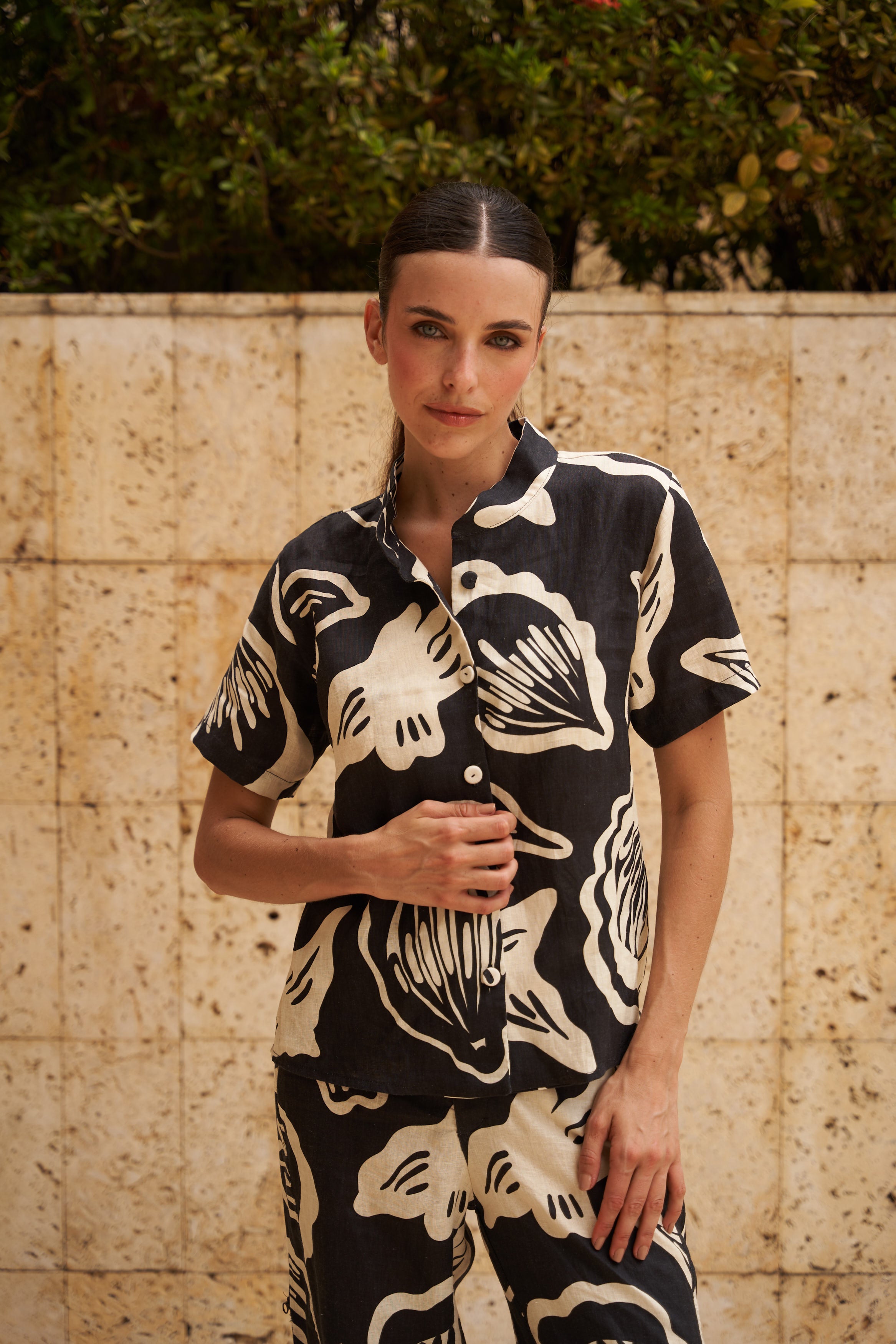 Camisa Providencia Negro